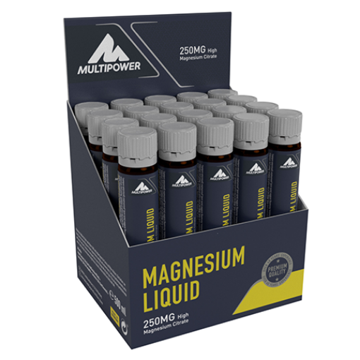 Image de Magnésium Liquide 20 X 25 ml Multipower