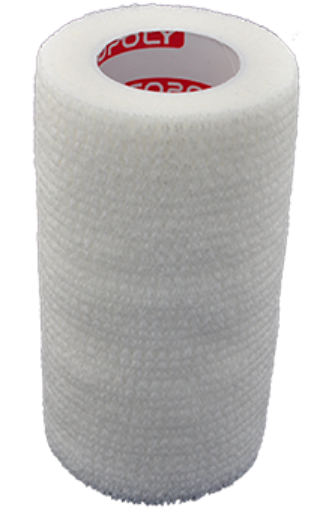 Image de Bandage élastique autoadhésif 10 cm - Blanc