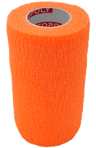 Image de Bandage élastique autoadhésif 10 cm - Orange