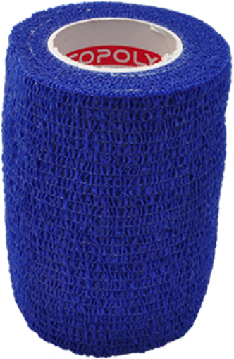 Image de Bandage élastique autoadhésif 7,5 cm - Bleu