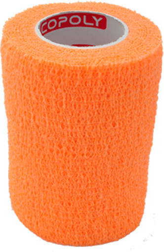 Image de Bandage élastique autoadhésif 7,5 cm - Orange