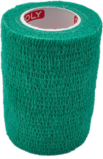 Image de Bandage élastique autoadhésif 7,5 cm - Vert