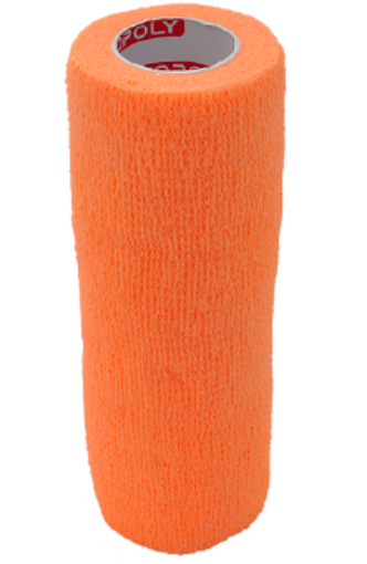 Image de Bandage élastique autoadhésif 15 cm - Orange