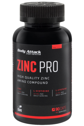 Image de Zinc Pro (90 Capsules) Body Attack