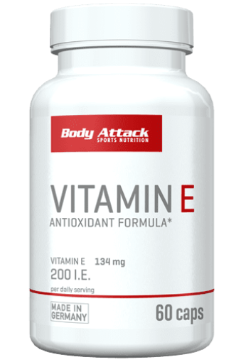 Image de Vitamine E 60 Capsules Body Attack