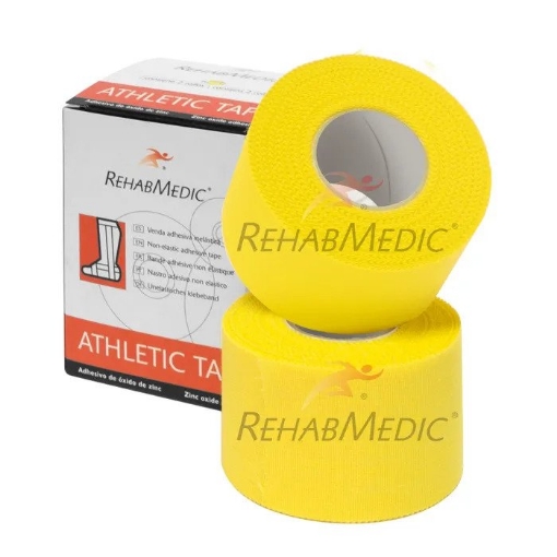 Image de Bande athlétique - Rehabmedic - 3,8 cm JAUNE