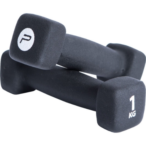 Image de ENSEMBLE DUMBBELL NEOPRENE 2x1KG P2I