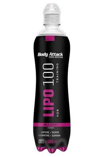 Image de LIPO 100 BOISSON 500 ML - BAIES SAUVAGES BODY ATTACK