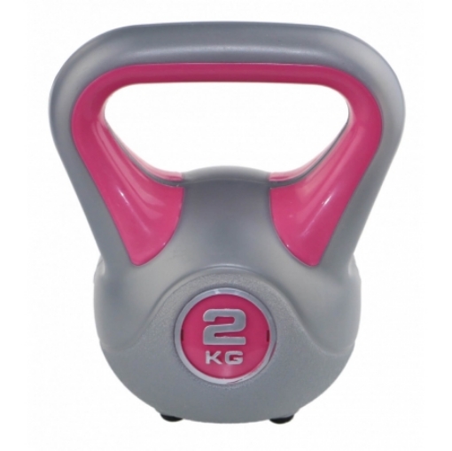 Image de KETTLEBELL FIT 2KG ROSE- Sveltus