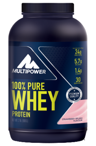 Image de WHEY PROTEIN 100% - 900G SAVEUR FRAISE MPOWER