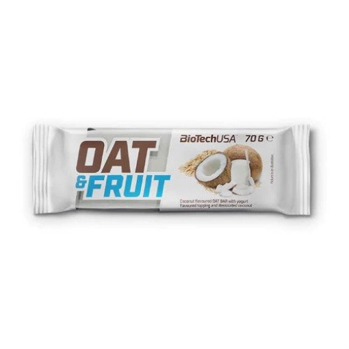 Image de Barre Avoine et Fruits 70g - Yaourt Coco BioTech