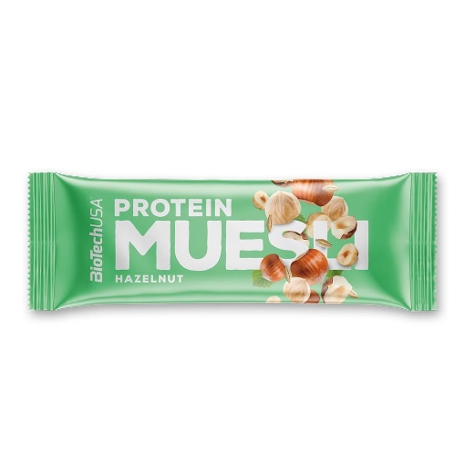 Image de Barre de Muesli Protéiné 30g - Noisette BioTech