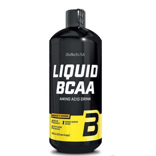 Image de BCAA Liquide 1000 ml - Orange BioTech