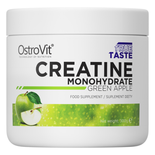 Image de OstroVit Créatine Monohydrate 300g Pomme Verte