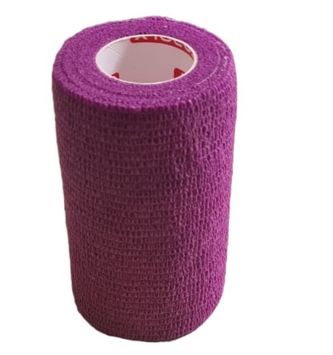 Image de Bandage élastique autoadhésif 7,5 cm - Violet