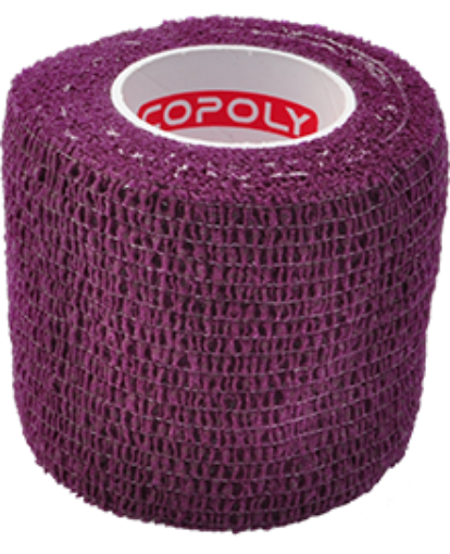 Image de Bandage élastique autoadhésif 5 cm - Violet