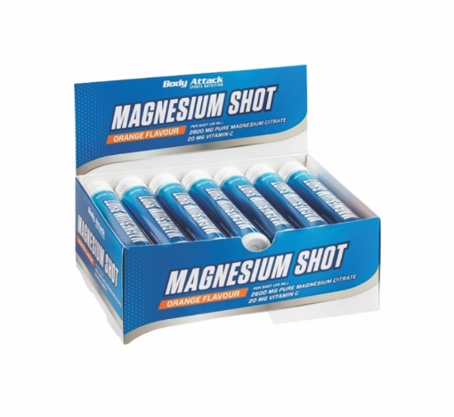 Image de MAGNÉSIUM LIQUIDE + VITAMINE C - 20 x 25 ml Body Attack