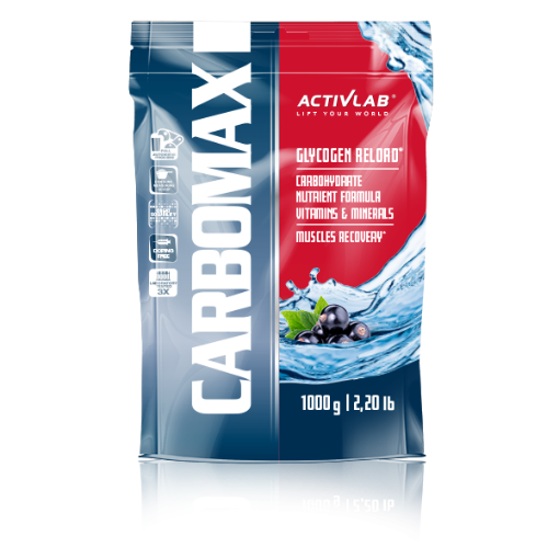 Image de CarboMax Energy 1000g - Cassis - ActivLab