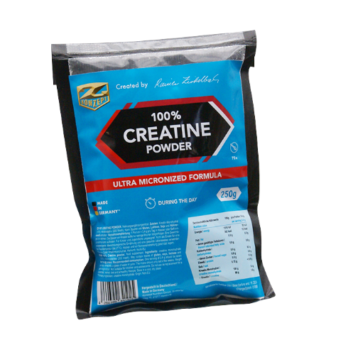 Image de Poudre de créatine à 100% 250g Z-KONZEPT