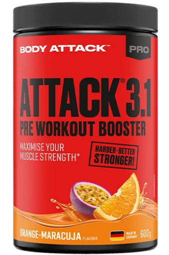 Image de PRE ATTACK 600G - Pomme Verte BODY ATTACK