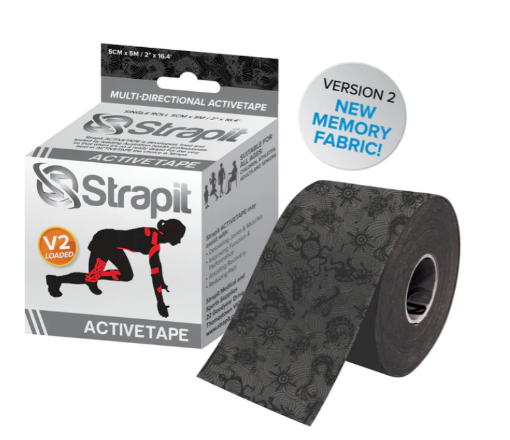 Image de DYNAMIC ACTIVETAPE 5CM x 5M  - NOIR/NOIR