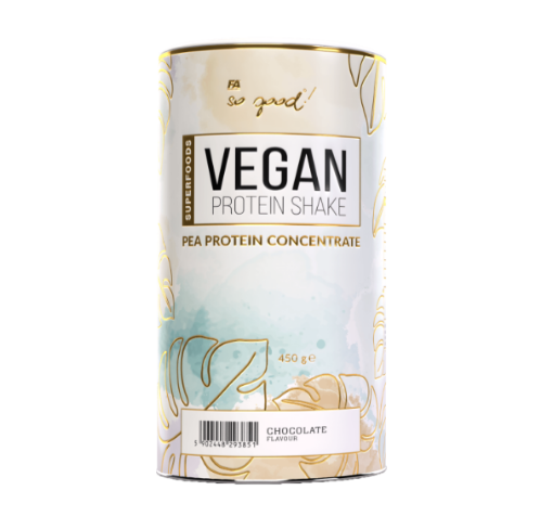 Image de SHAKER DE PROTÉINES VÉGÉTALIENNES 450G - CHOCOLAT FA