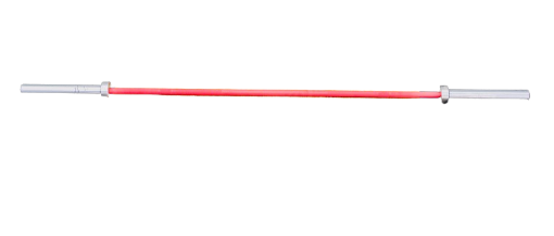Image de Barre olympique rose clair de 220 cm