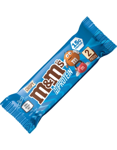 Image de Barre Protéinée M&M's Crispy 52g - Chocolat au Lait