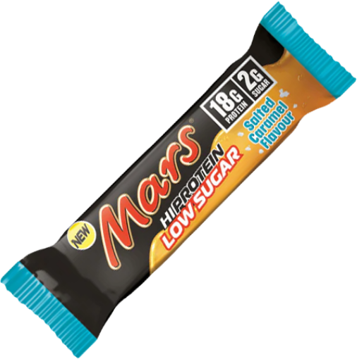 Image de Barre Protéinée Mars à Faible Teneur en Sucre 57g - Caramel Salé