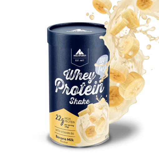 Image de Shake de Protéine de Lactosérum 420g - Banane MultiPower