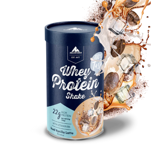 Image de Shake de Protéine de Lactosérum 420g - Latte Vanille Glacé MultiPower