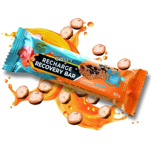 Image de Barre Recharge Recovery 60g - Caramel et pépites de chocolat - Z-Kozept