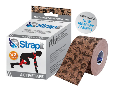 Image de DYNAMIC ACTIVETAPE 7,5CM x 5M - BEIGE/NOIR