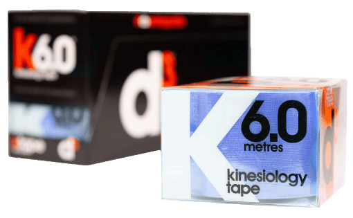 Image de K6.0 Bande Kinésiologique Améthyste 5cm x 6m - d3Tape