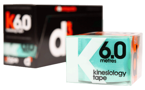 Image de K6.0 Bande Kinésiologique Menthe 5cm x 6m - d3Tape