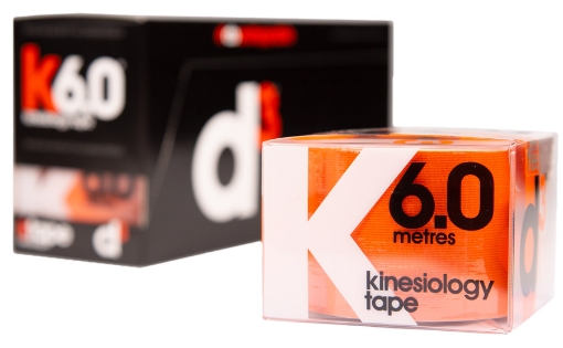 Image de K6.0 Bande Kinésiologique Orange 5cm x 6m - d3Tape