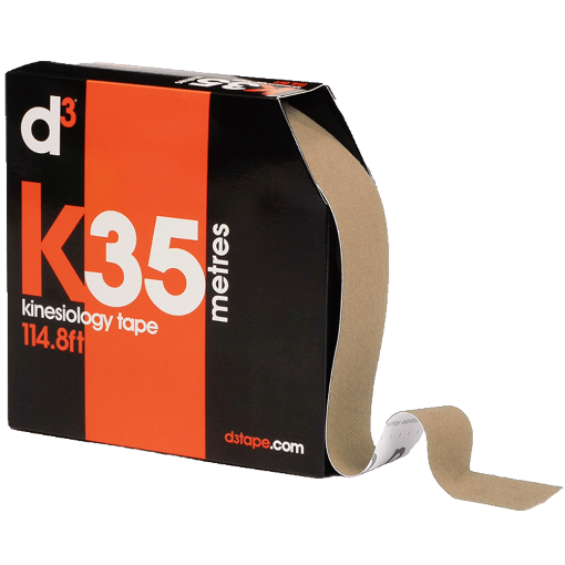 Image de K6.0 Bande Kinésiologique Beige 5cm x 35m - d3Tape