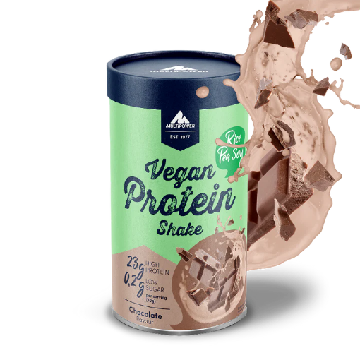 Image de Shake Protéiné Végétalien 420g - Chocolat MultiPower